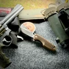 VZ Drop Point Stainless - Frag Brown Earth