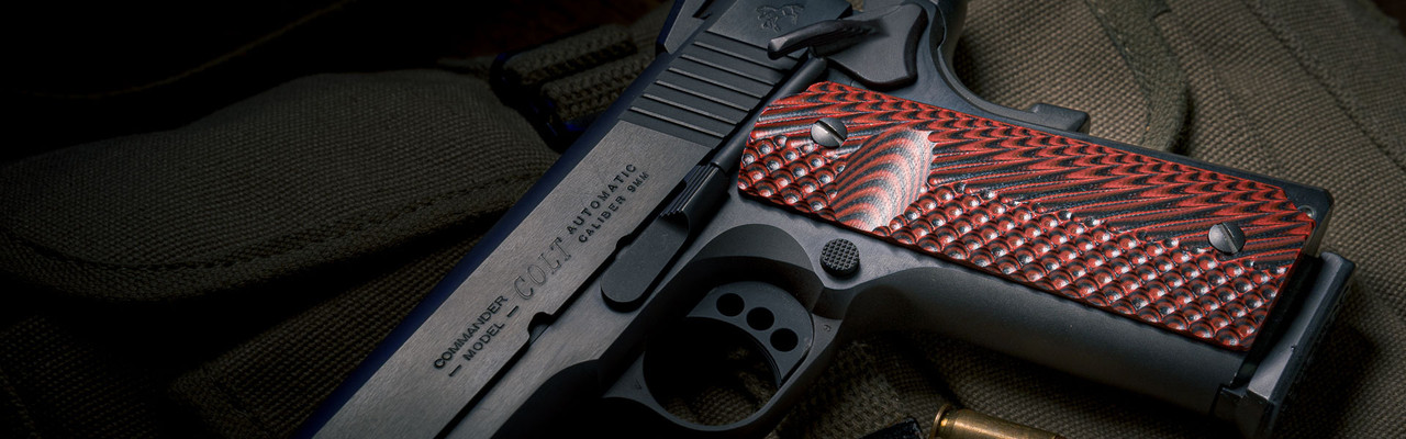 Custom Colt Grips | 1911 & Colt Cobra G10 Grips | VZ Grips