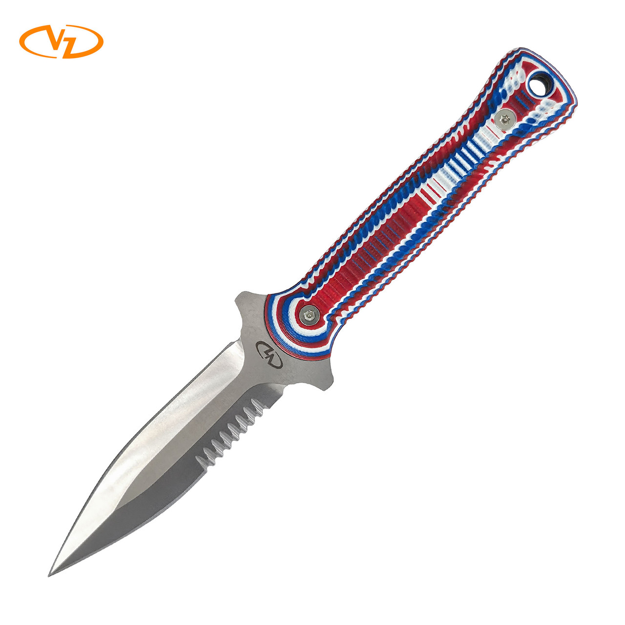 VZ Leonidas 01 Dagger - Serrated Edge - Alien® Scales