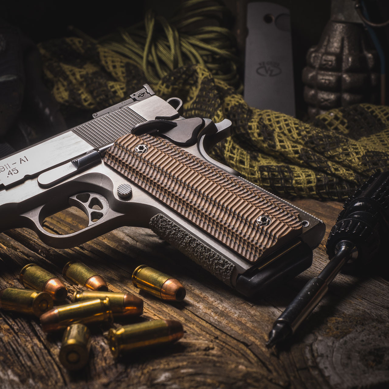 VZ Grips　VZグリップエイリアン1911 フルサイズガバメント