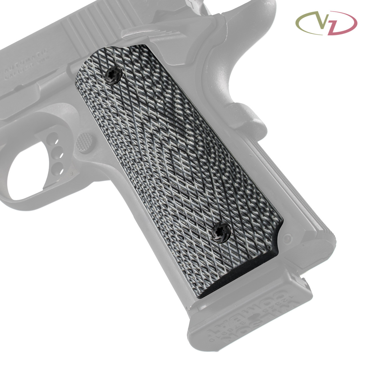 1911 Grips (Palm Swell) with Tactical Slants Texture