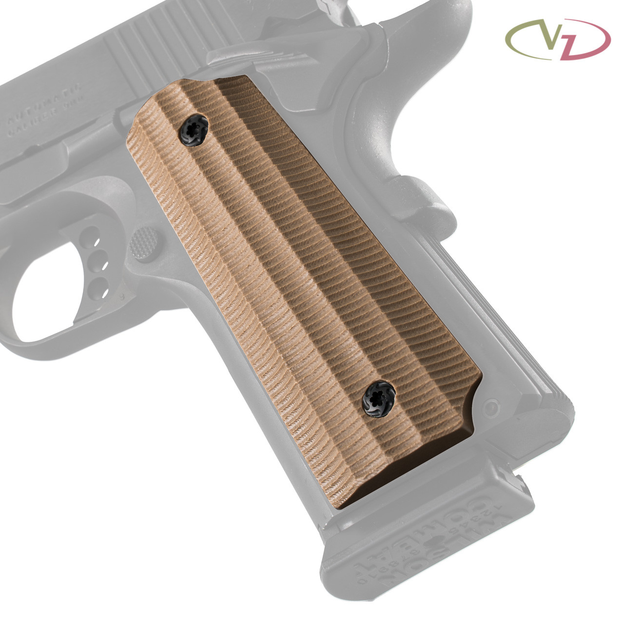 1911 Grips (Compact) with Gator Back Texture | VZ Grips