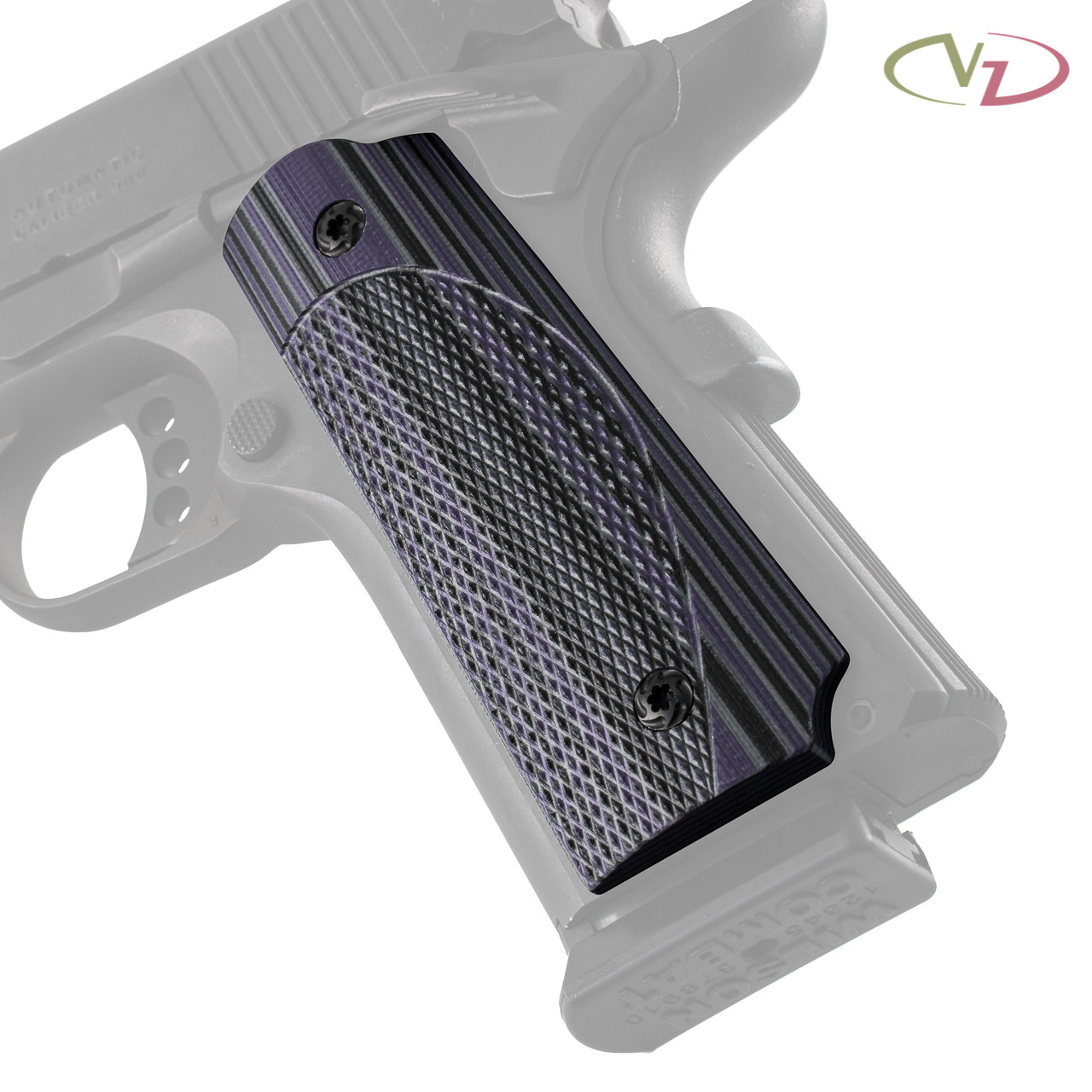 Linville Grips Colt 1911 ハンドガングリップ 1911 Grips (Compact) with VZ ETC™ Texture | VZ Grips