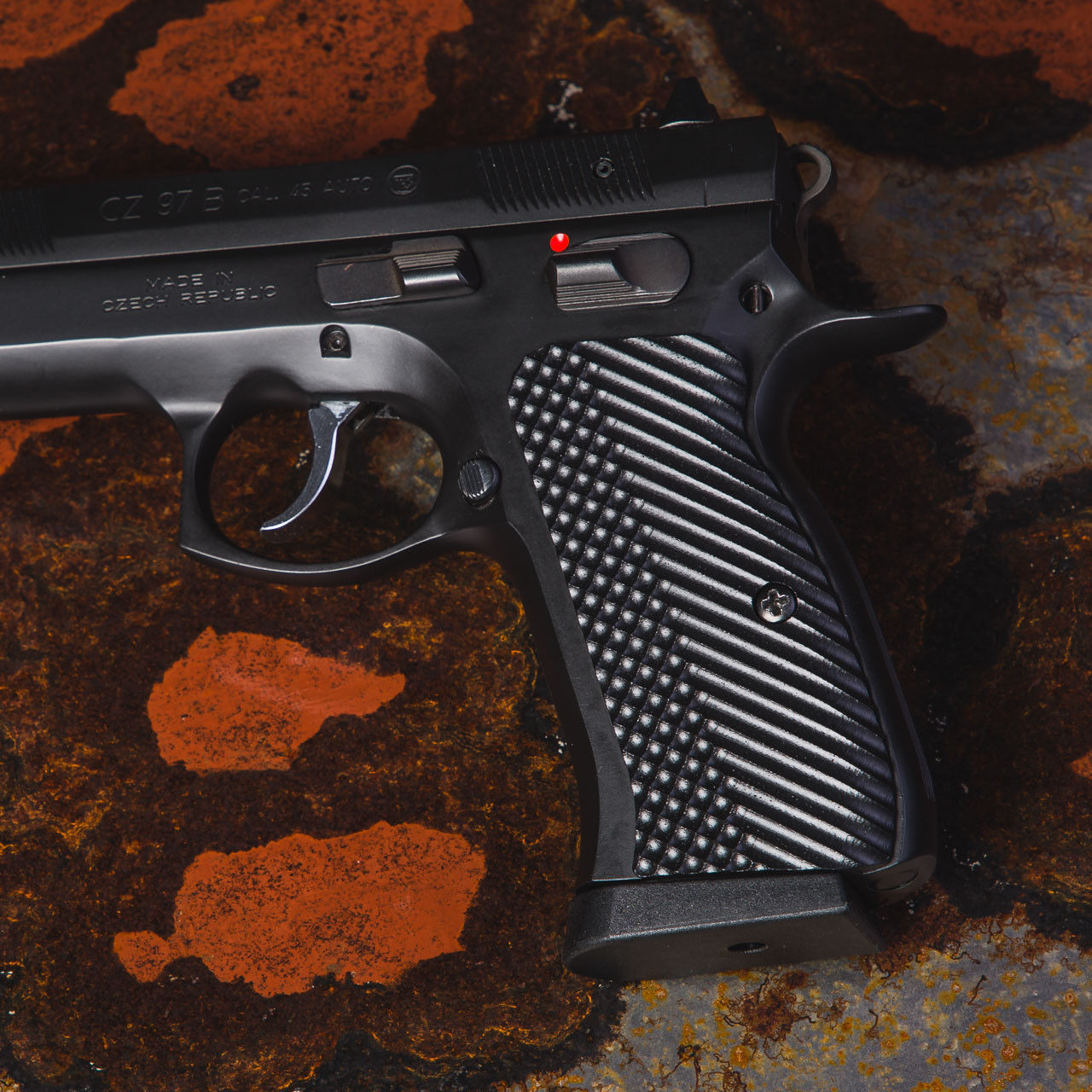 CZ 97 Grips with VZ Operator II Texture | G10 Grips
