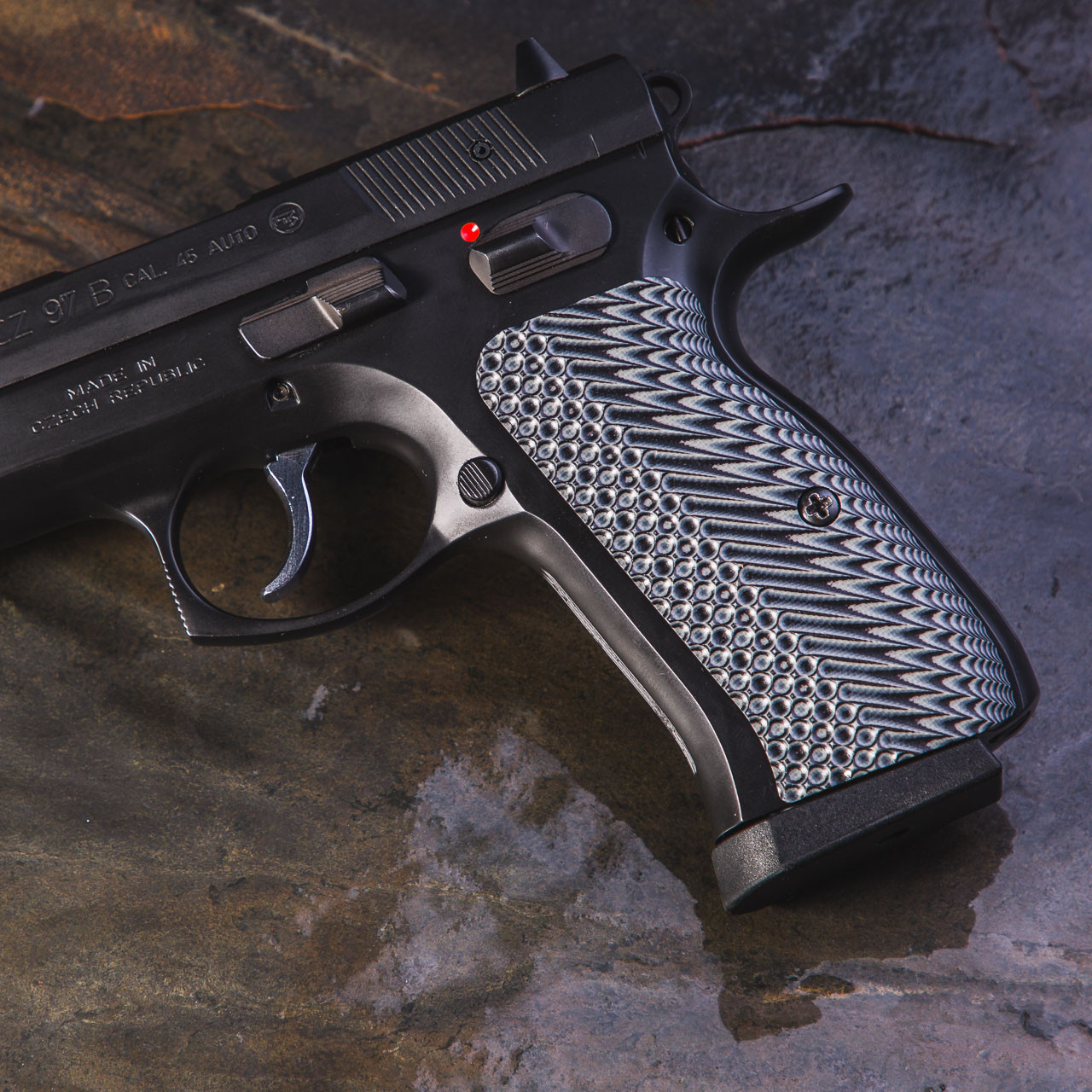 CZ 97 Grips with VZ Operator II Texture | G10 Grips