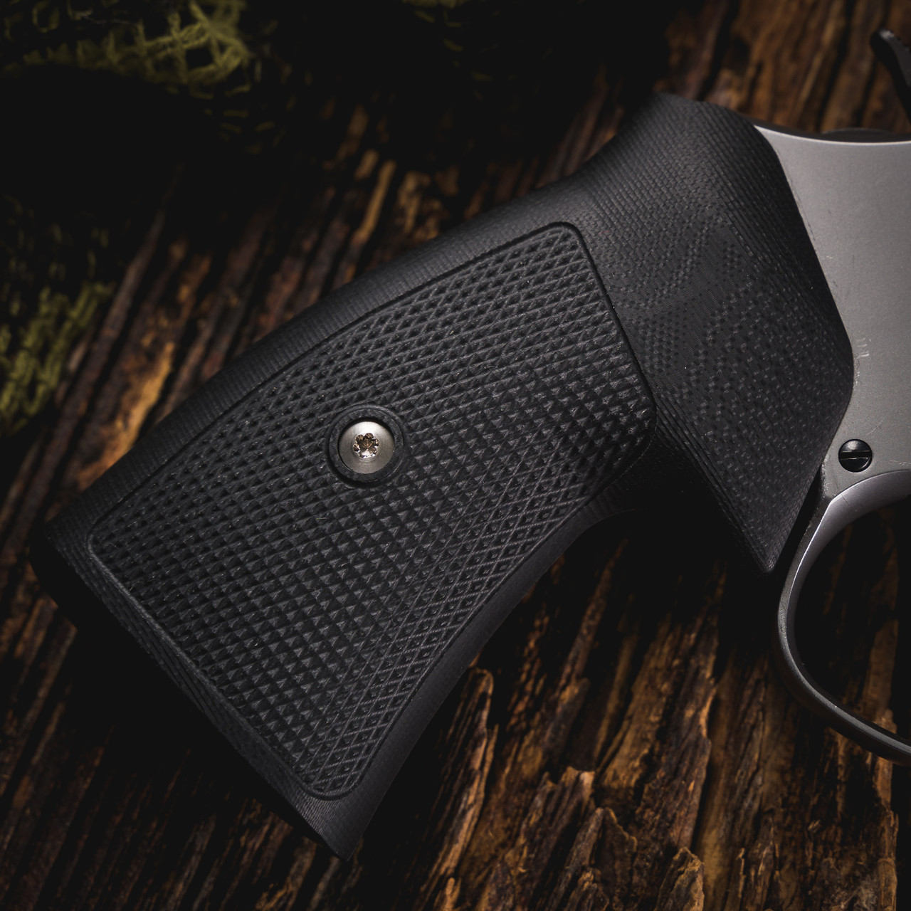 S&W K/L Frame Conversion Grips (Round-2-Square), Diamonds