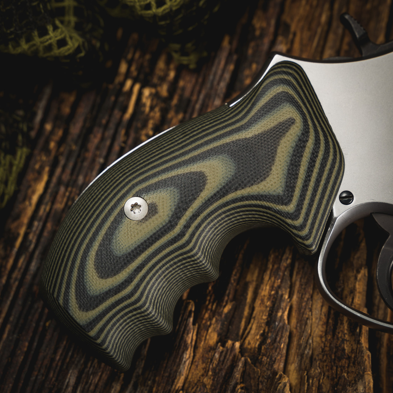 S&W K/L Frame Grips (Round Bottom) with VZ 320 Texture