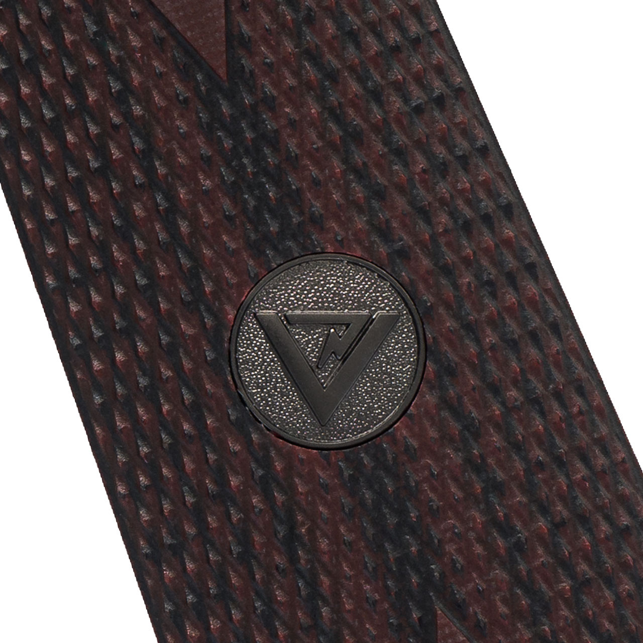 1911 Grips with Vickers Logo on Double Diaomond Texture