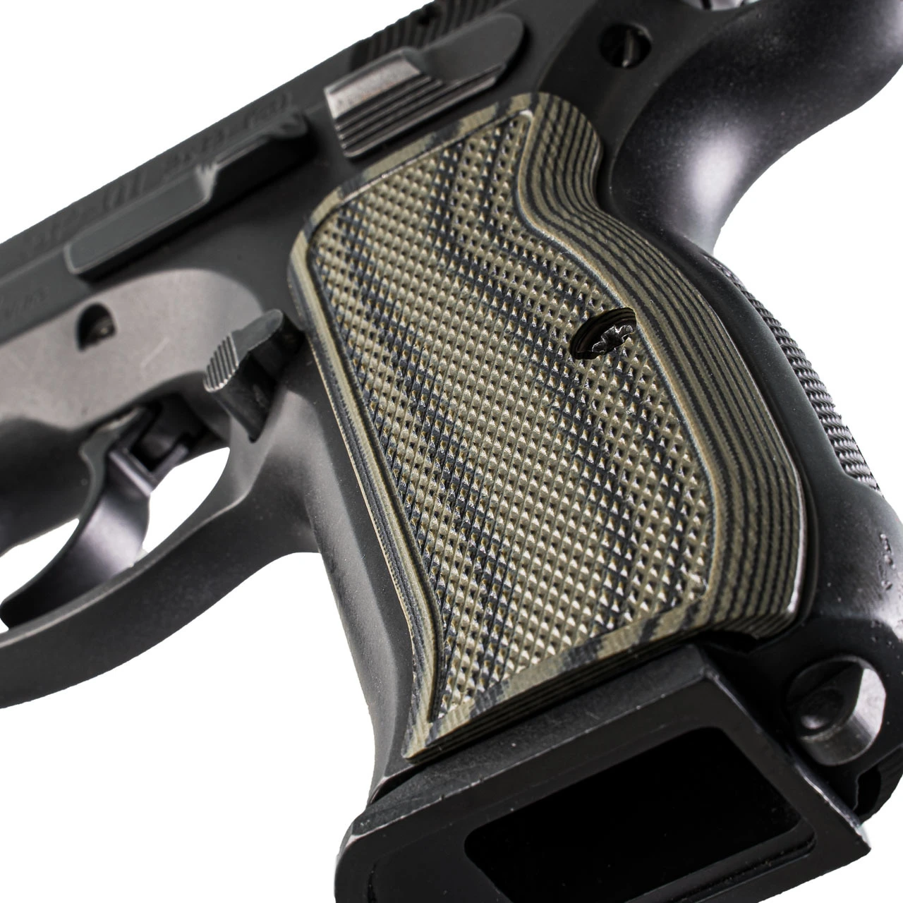 CZ 75 Compact Grips - Tactical Diamonds