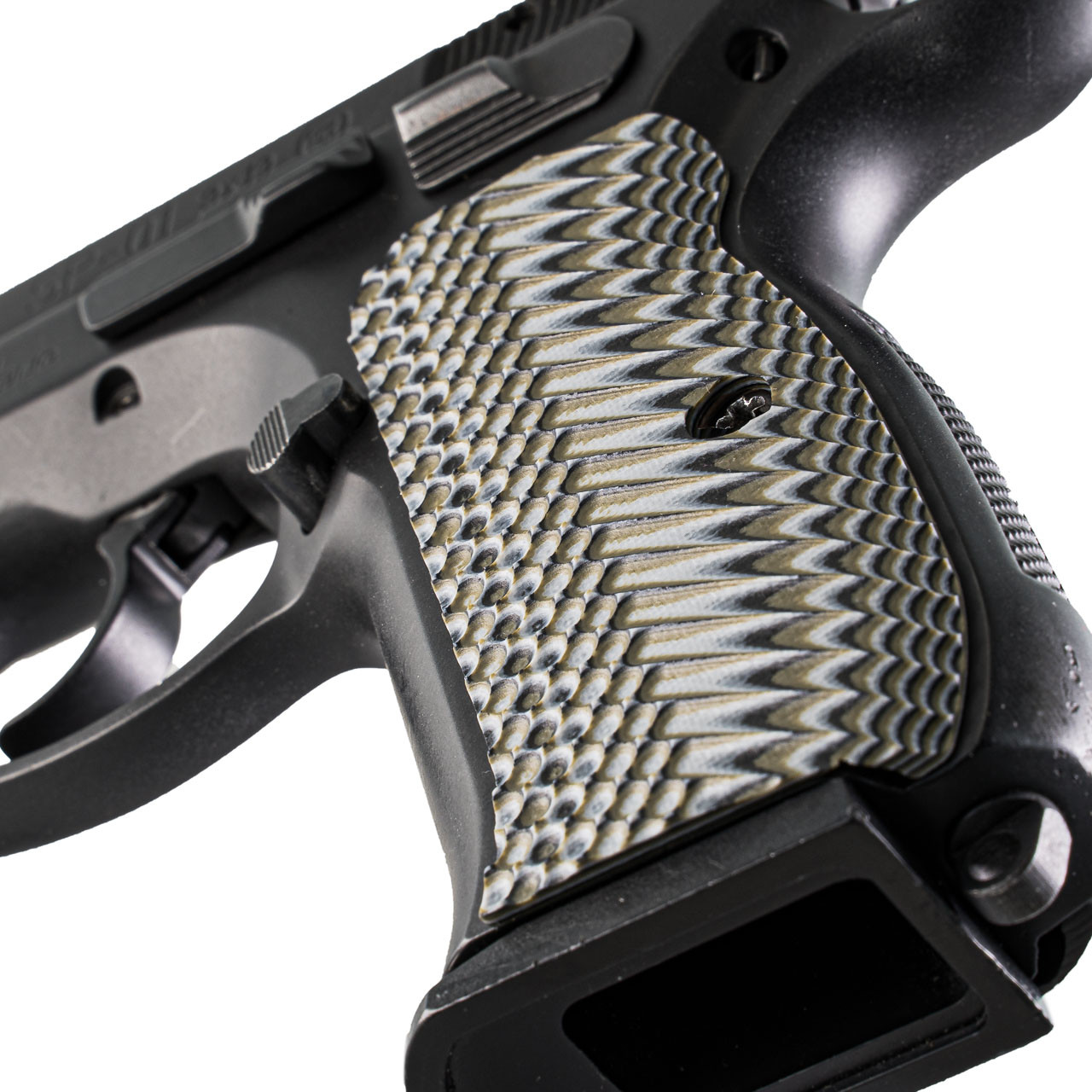 CZ 75 Compact Grips with G10 VZ Operator II Texture