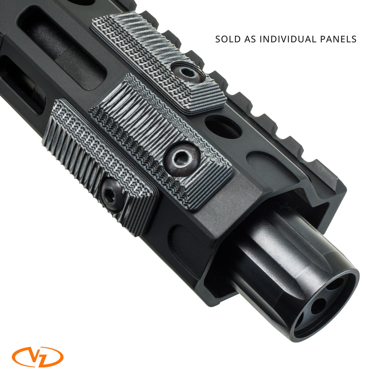 【美品】VZ Racons G10 M-LOK AR-15 ブラック 希少品 AR15 MLOK Rail Cover, 1 Slot | VZ Alien® Texture