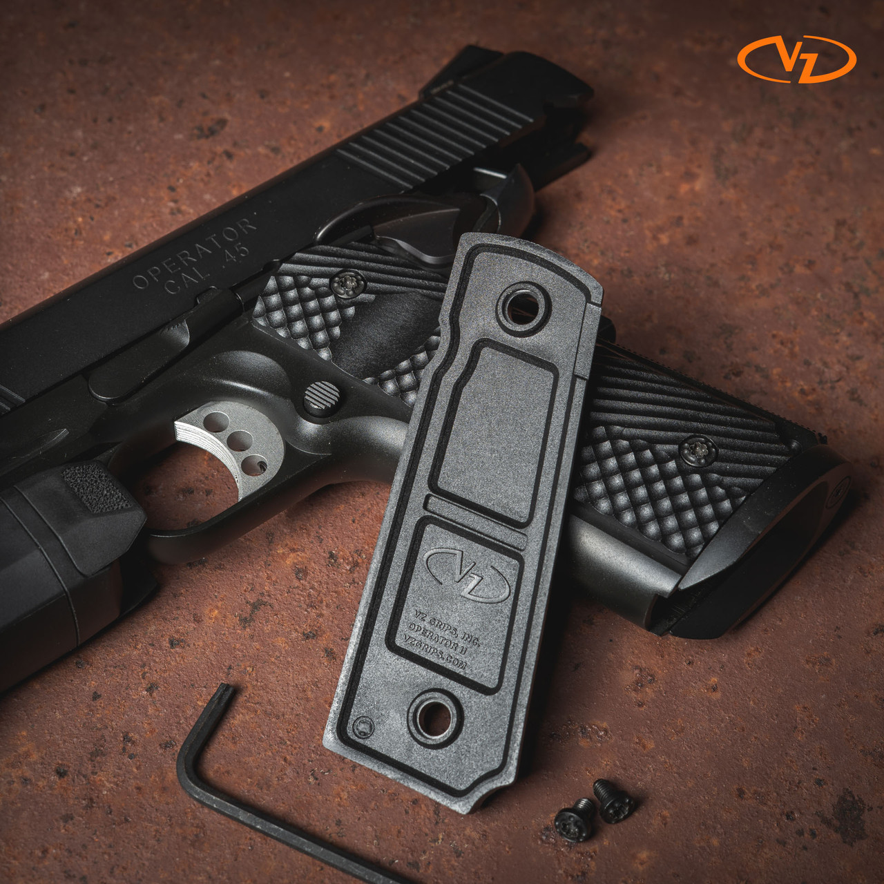 VZ Operator II™ Polymer grips for full-size 1911s