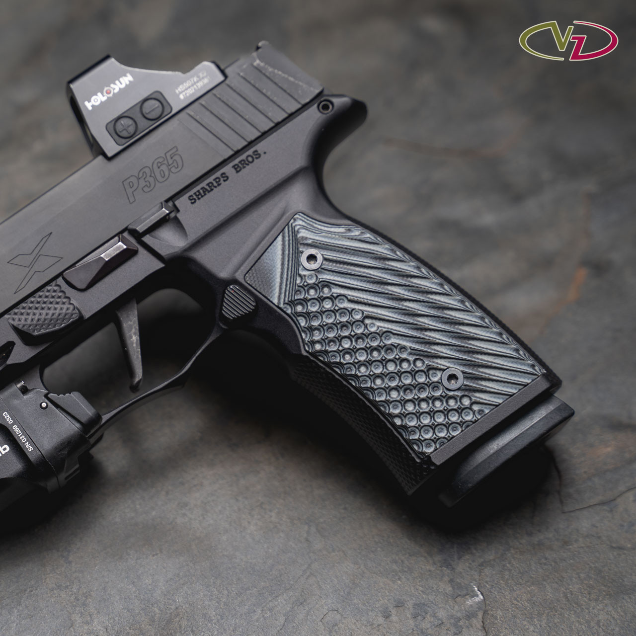 VZ Grips | VZ Operator II™ grips for Sharps Bros P365 X Macro frame