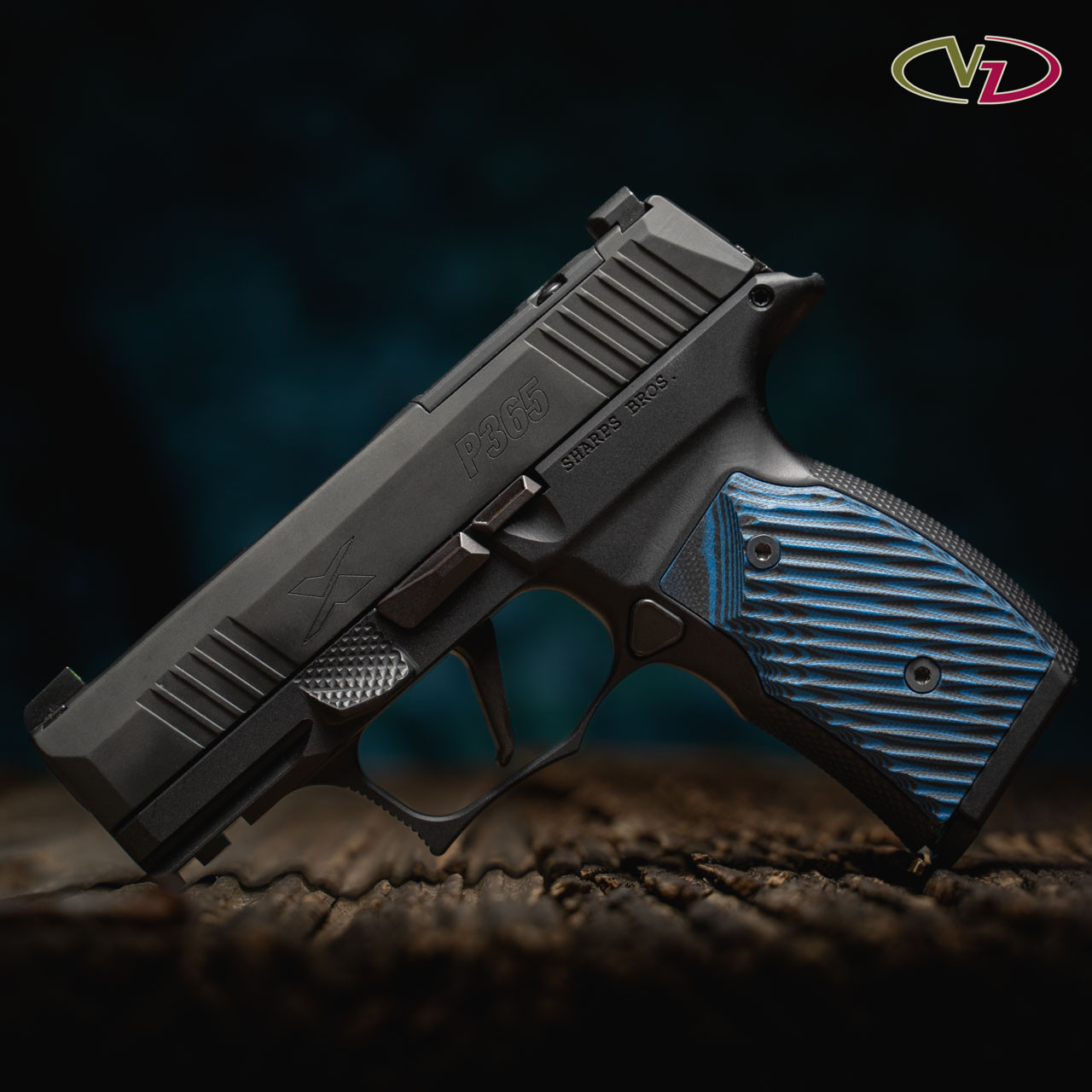 VZ Grips | VZ Slant grips for Sharps Bros P365 X/XL frame