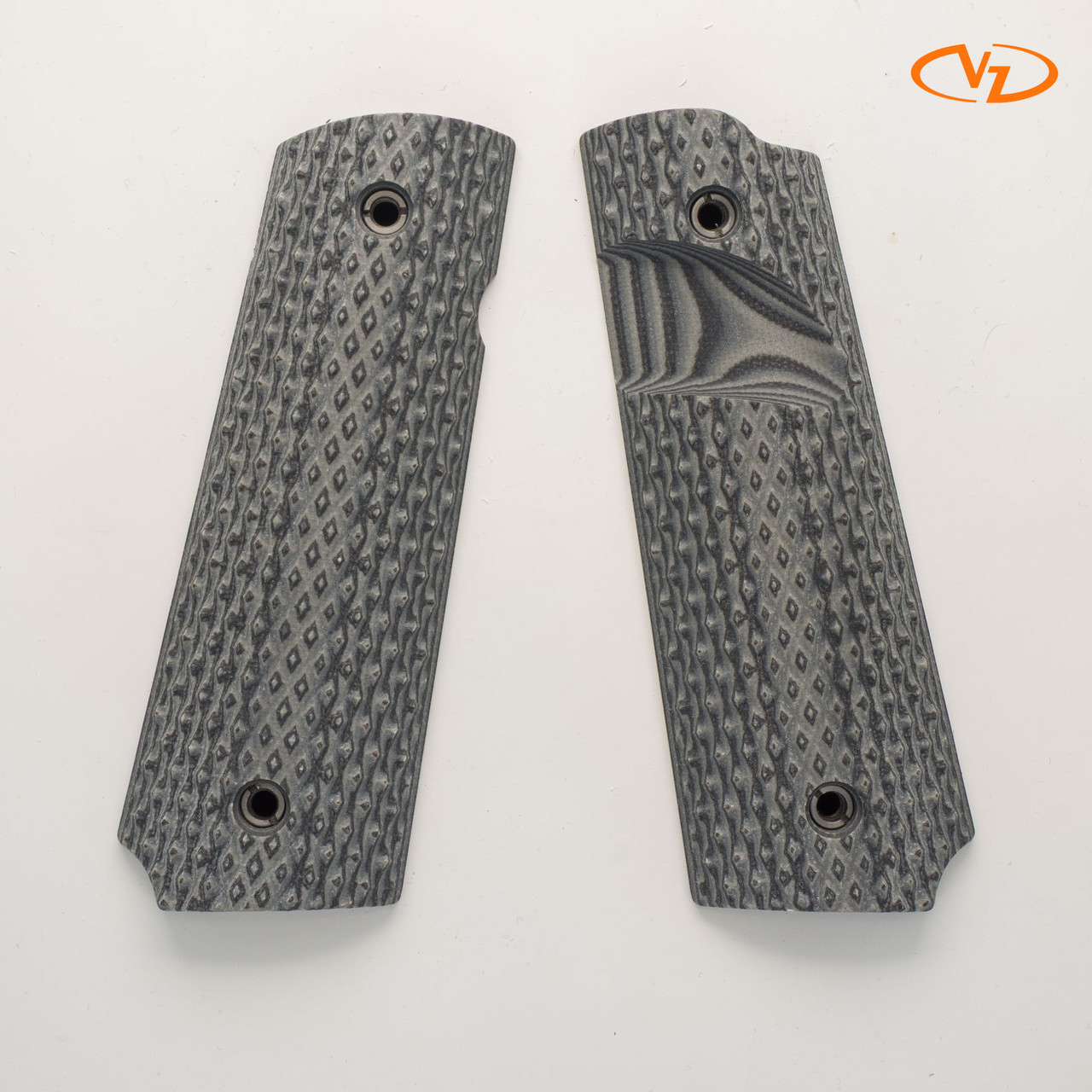 VZ Diamond Back - Black Gray - Super Scoop - Ambi - 10-8 - VZ Grips