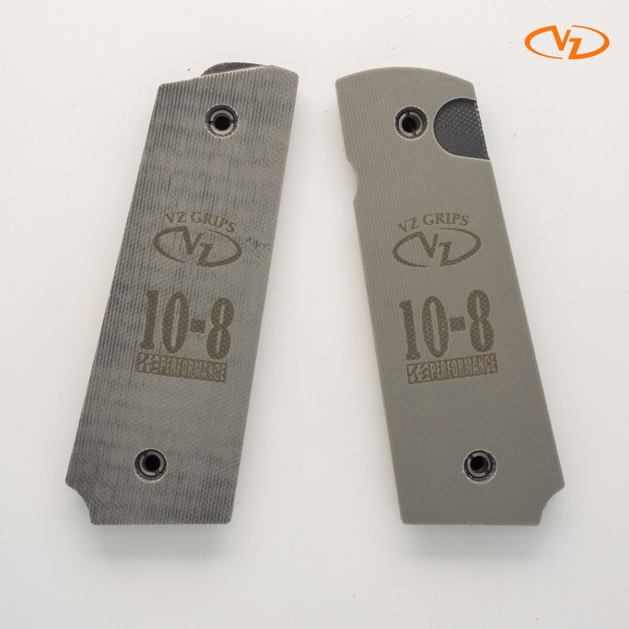 VZ Diamond Back - Black Gray - Super Scoop - Ambi - 10-8 - VZ Grips