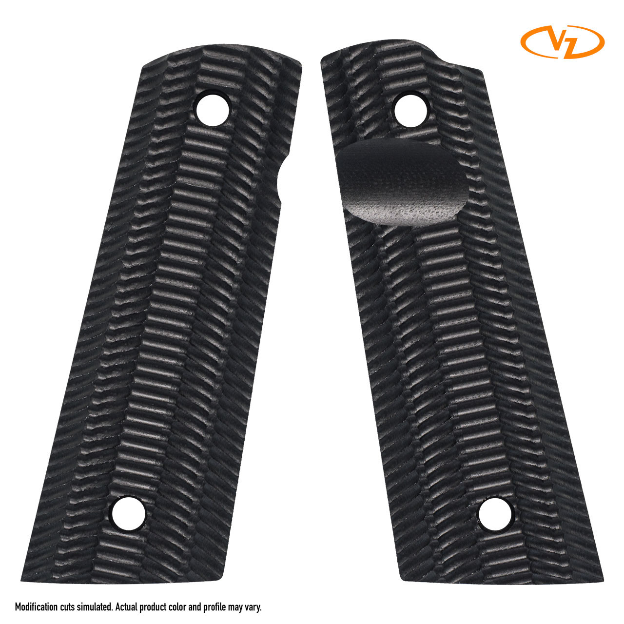 VZ Alien - Black - Magwell - Thumb Notch - Dan Wesson Ambi - VZ Grips