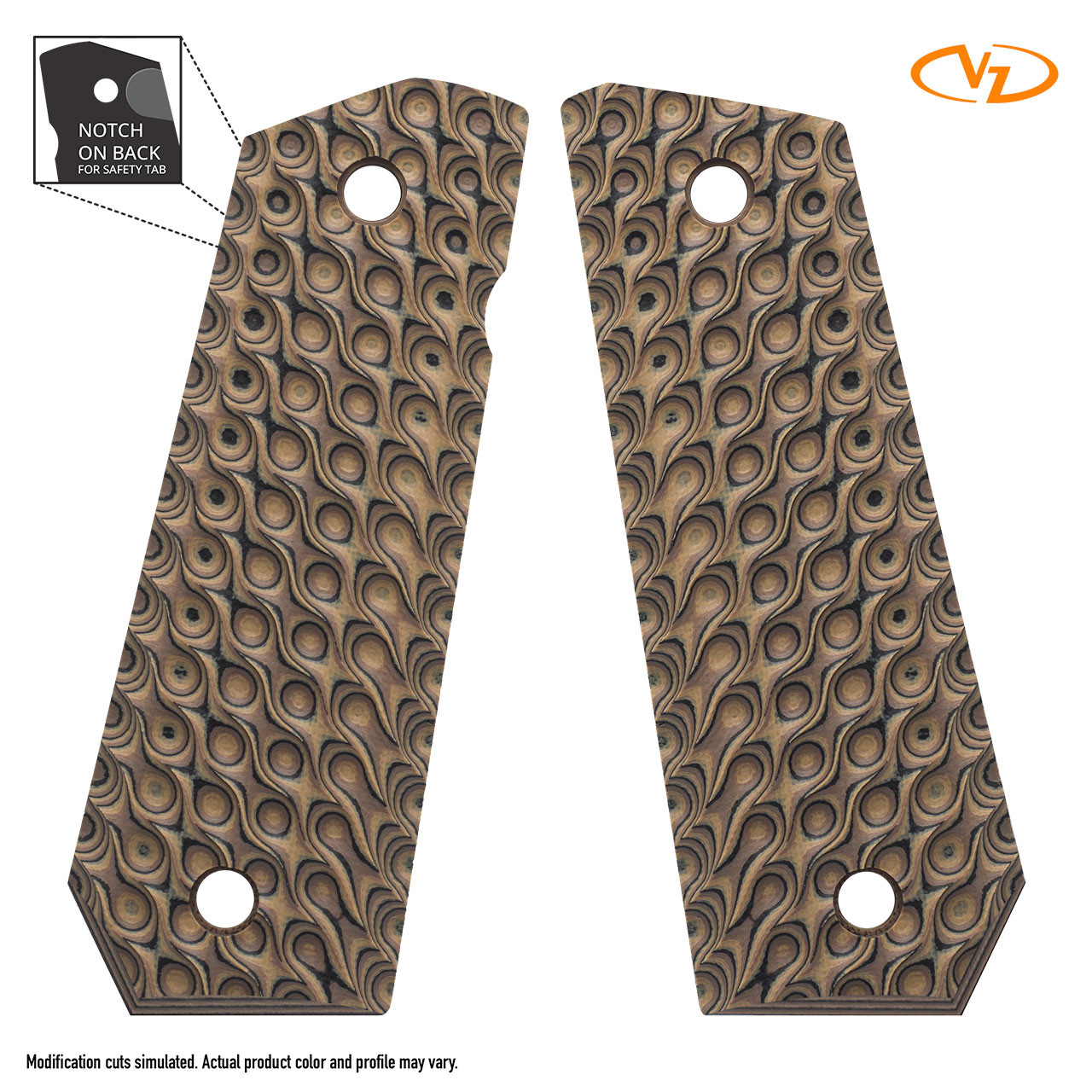 VZ Hydra - Hyena Brown - Slim - Bobtail - Ambi - VZ Grips
