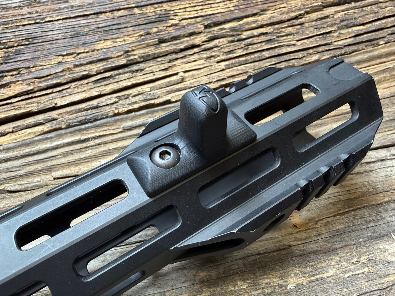 AR-15 Stand Alone Hand Stop MLOK Rail | Smooth Texture