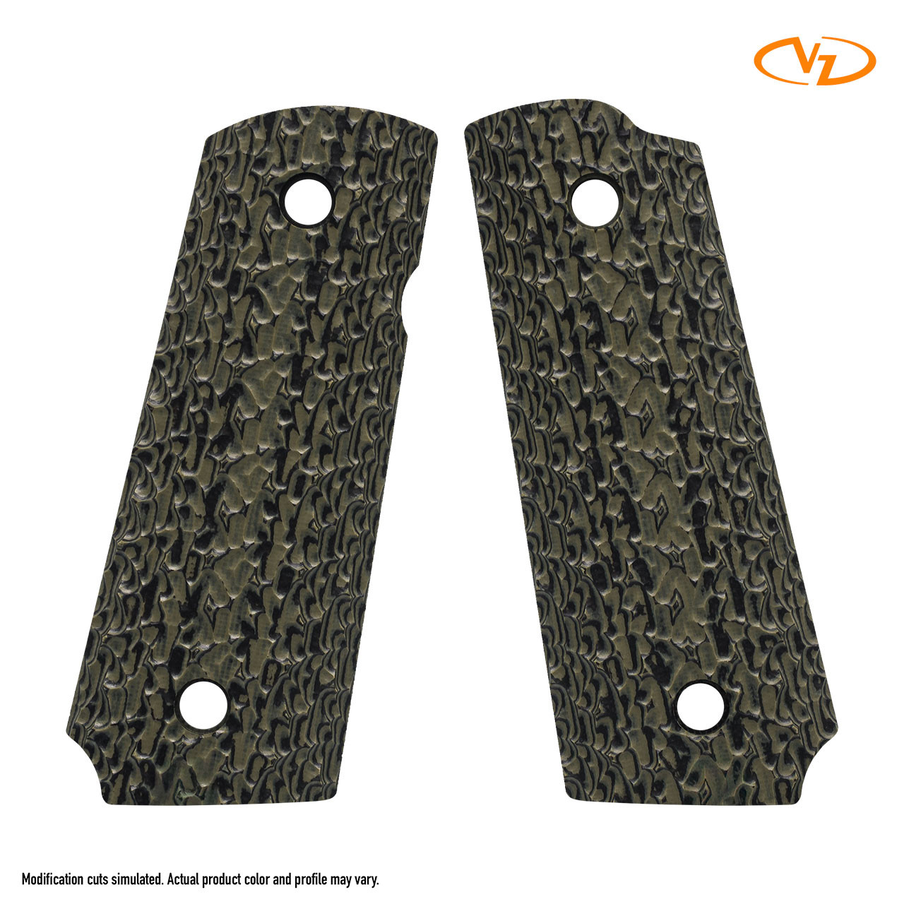 VZ Stipple - Dirty Olive - Compact - VZ Grips