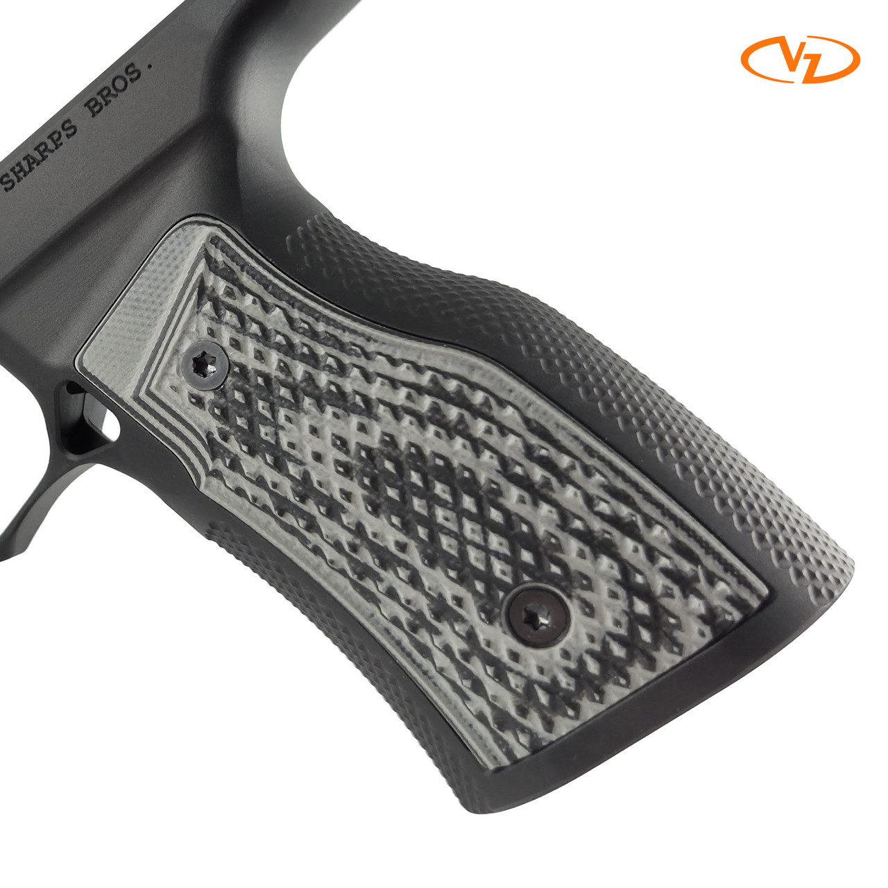 VZ Grips | Diamond Back grips for Sharps Bros P365 X Macro frame