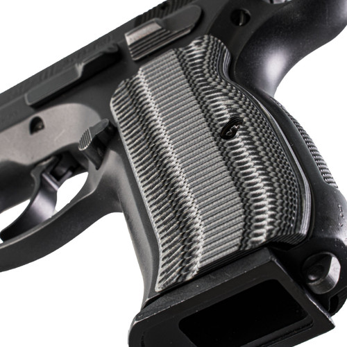 CZ 75 Compact Grips with G10 Diamond Back Texture