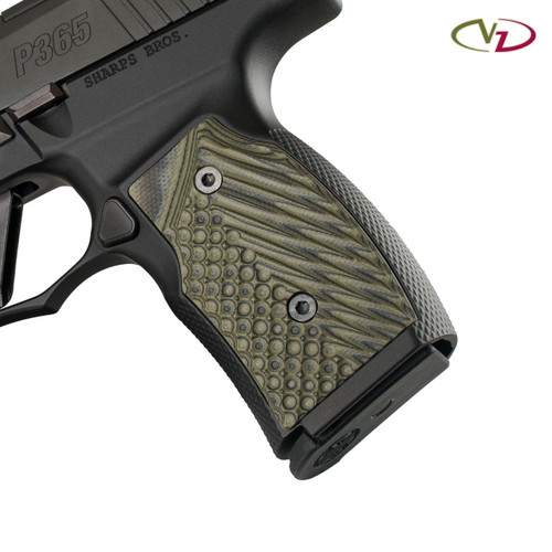 VZ Operator II™ G-10 grips for the Sharps Bros P365 X/XL frame