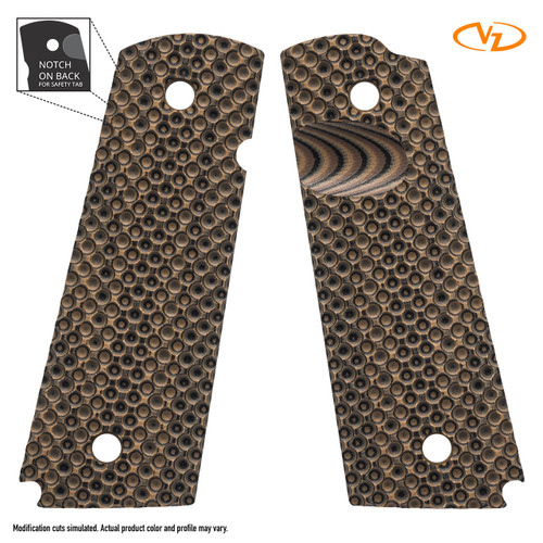 VZ Gunner - Hyena Brown - Thumb Notch - Ambi