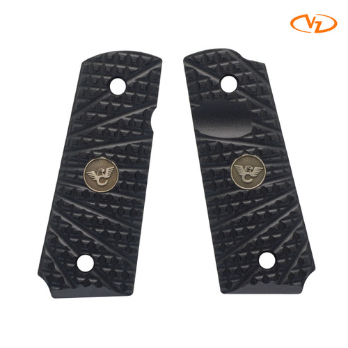 1911Wilson Combat フェイク黒パールグリップ Wilson Combat - Starburst - Black - Magwell -Thumb Notch - Ambi