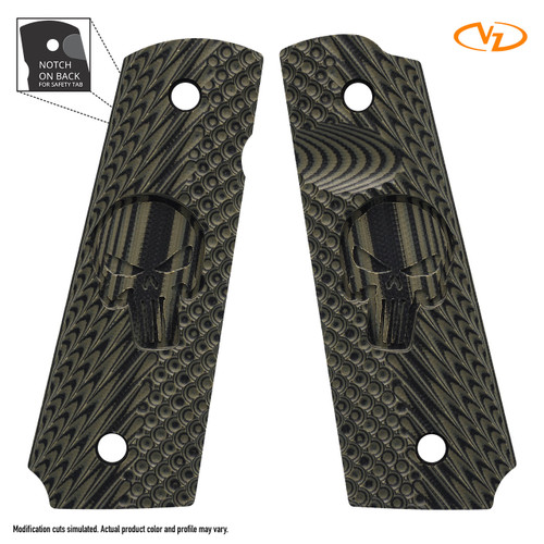 VZ Castle Operator II - Dirty Olive - Thumb Notch - Ambi