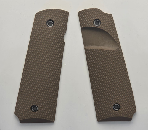 VZ Tactical Diamond - Earth Brown - Beveled Bottom - Super Scoop - Ambi