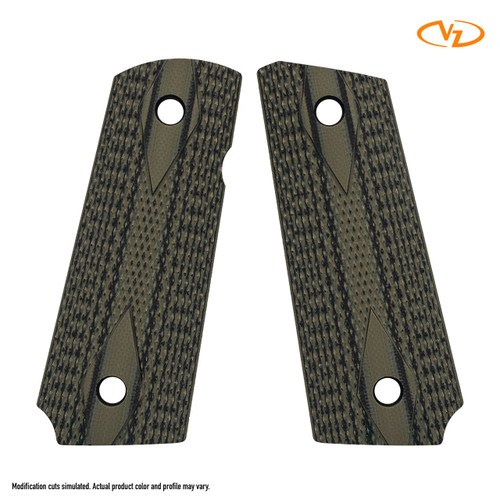 VZ Stipple - Dirty Olive - Compact - VZ Grips