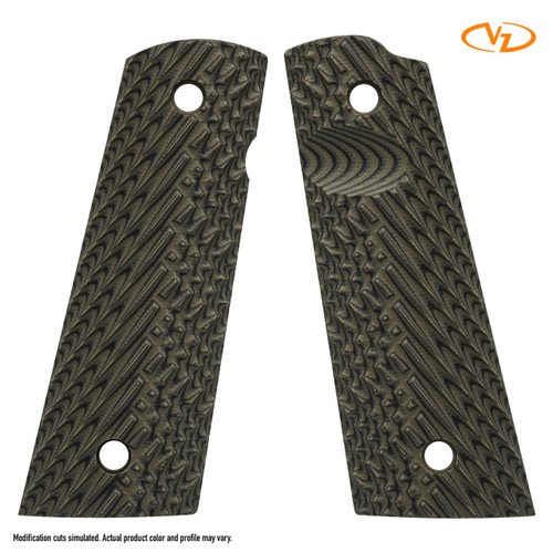 VZ Operator IV - Dirty Olive - Magwell - Thumb Notch