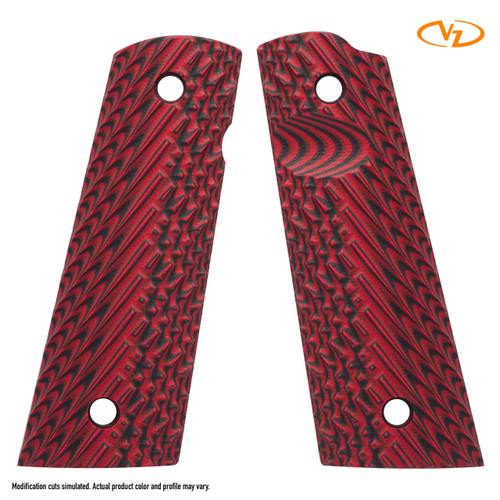 VZ Operator IV - Black Red - Magwell - Thumb Notch