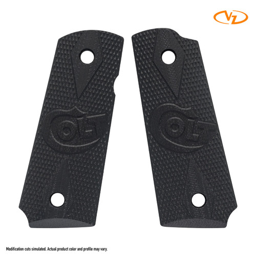 VZ Double Diamond - Black - Compact - Bevel - Colt