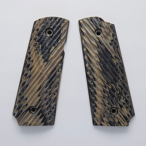 VZ Slant -  Hyena Brown Burl - Compact