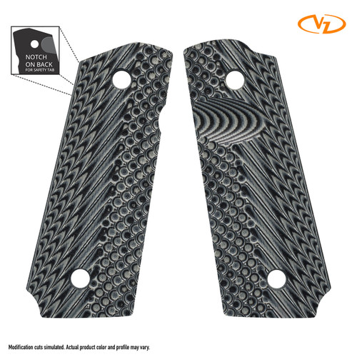 VZ Operator II - Black Gray - Compact - Thumb Notch - Extended Ambi