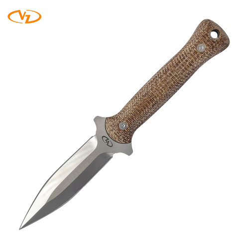 VZ Leonidas Steel Dagger | Serrated Blade & Alien G-10 Scales