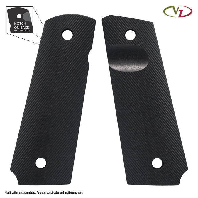 VZ 320 - Black - Compact - Slim - Thumb Notch - Ambi VZ 320 - Black - Compact - Slim - Thumb Notch - Ambi