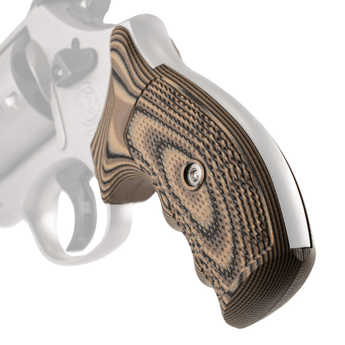 VZ Grips' Tactical Diamond G-10 Grips for Smith & Wesson K-Frame or L-Frame Revolvers, Hero photo VZ Grips' Tactical Diamond G-10 Grips for Smith & Wesson K-Frame or L-Frame Revolvers, Hero photo