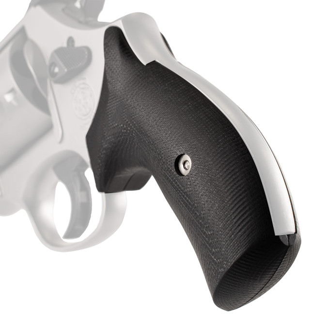 VZ Grips' VZ 320 G-10 Boot Grips for Smith & Wesson K-Frame or L-Frame Revolvers, Hero photo VZ Grips' VZ 320 G-10 Boot Grips for Smith & Wesson K-Frame or L-Frame Revolvers, Hero photo