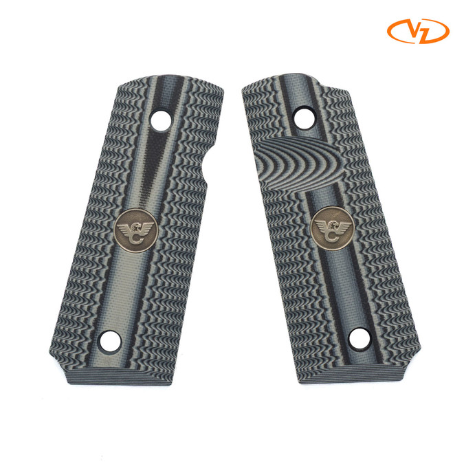 VZ Eagle Claw - Black Gray - Compact - Beveled Bottom - Thumb Notch - Ambi - WC Medallion VZ Eagle Claw - Black Gray - Compact - Beveled Bottom - Thumb Notch - Ambi - WC Medallion