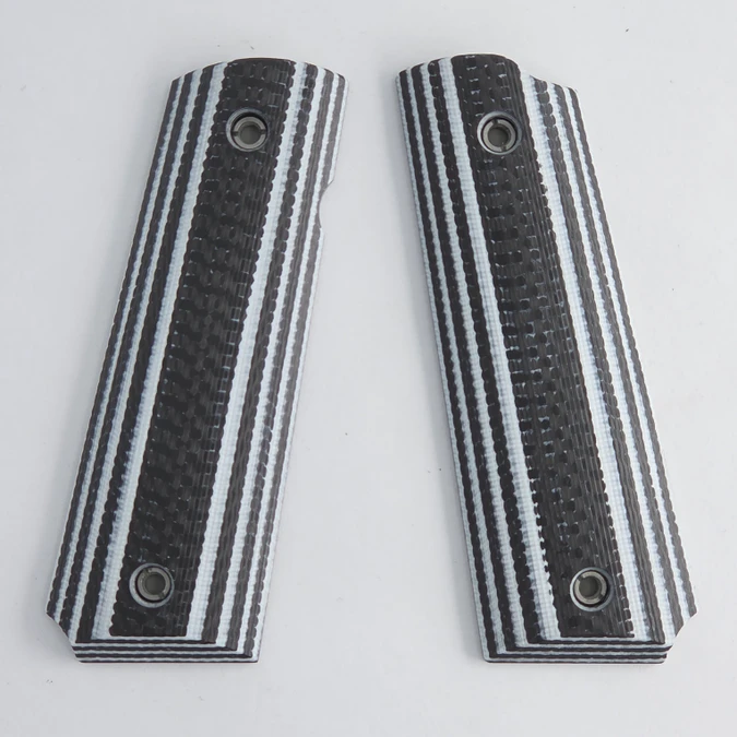 VZ 320 Smooth - Carbon Fiber White - Beveled Bottom - Ambi