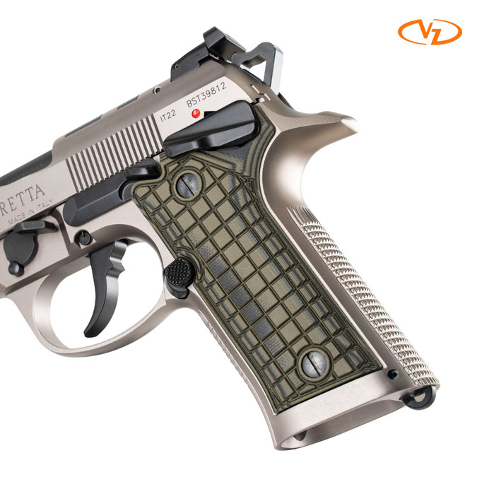 Beretta 92X Pereformance FRAG Carry G-10 Grips thumbnail Beretta 92X Pereformance FRAG Carry G-10 Grips thumbnail