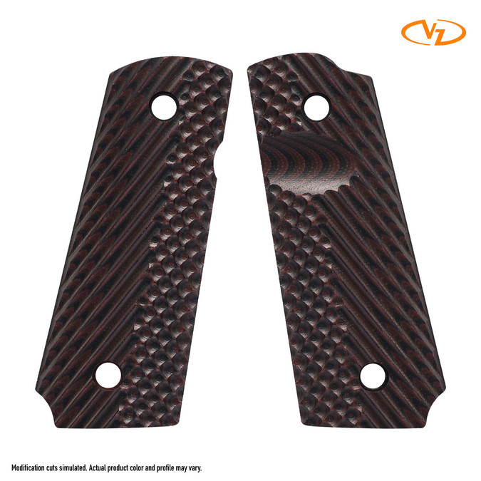 VZ Operator II - Cherry - Compact - Thumb Notch