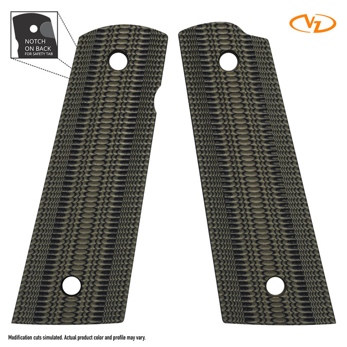 VZ Gator Back - Dirty Olive - Magwell - Ambi