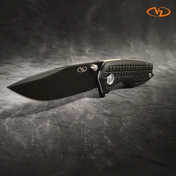 VZ Drop Point - Black / VZ FRAG Black & Gray Scales