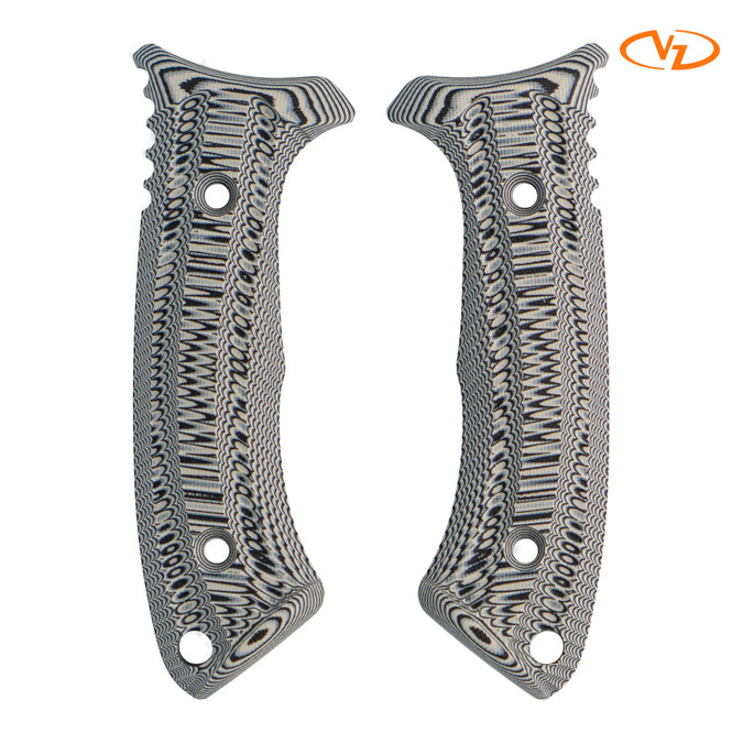VZ Alien Lite Black Gray Spartan-Harsey Knife Scale