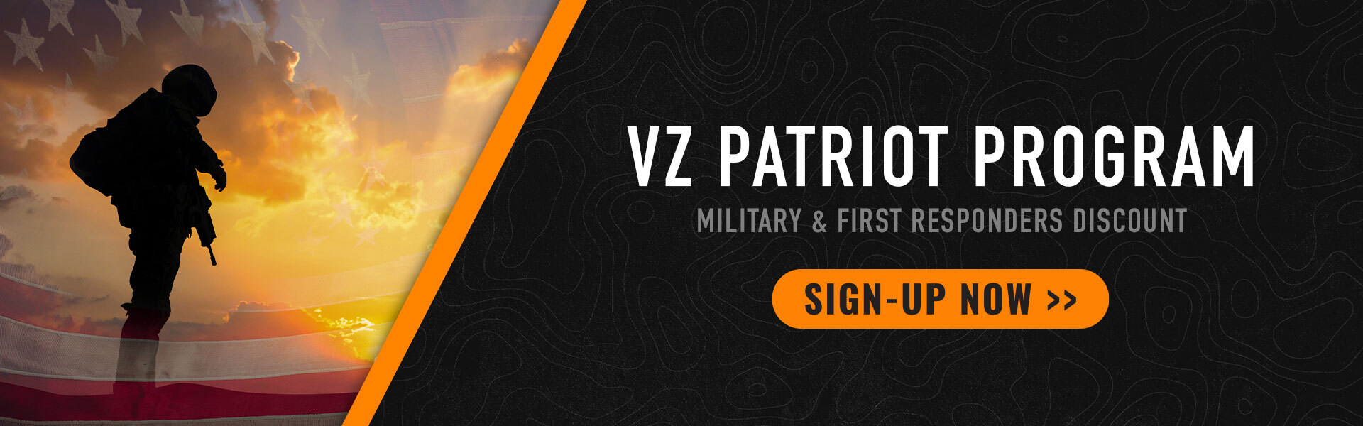 VZ Patriot Program - Military & First Responders Discount - Sign-Up Now