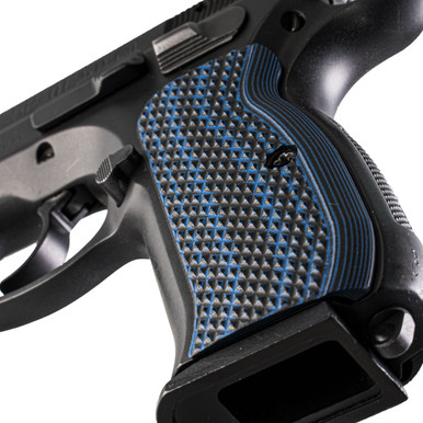 Army Green VZ Grips CZ 75 Diamond Backs